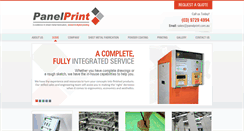 Desktop Screenshot of panelprint.com.au